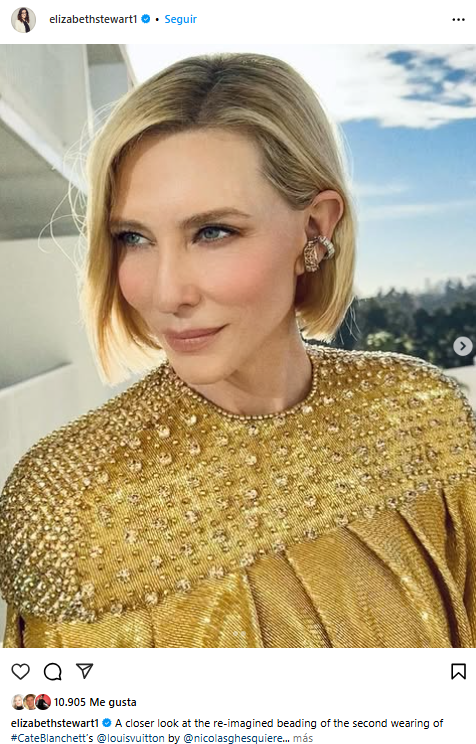 Cate Blanchett, Globos de Oro, @elizabethstewart1